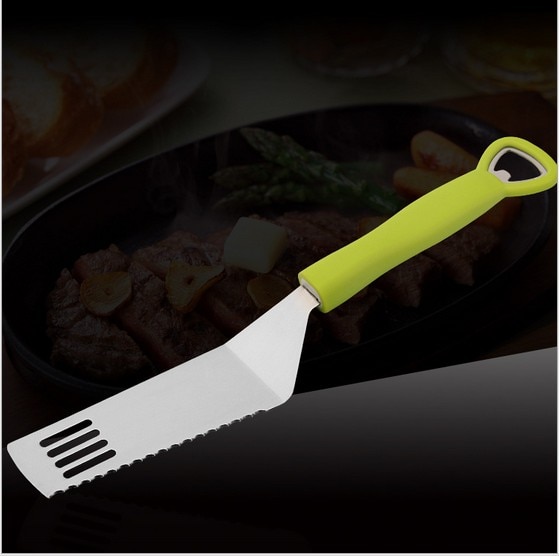 1pc kjøkkentilbehør rustfritt stål osteskiver ost smør fly kutter pizza spade ekx 169