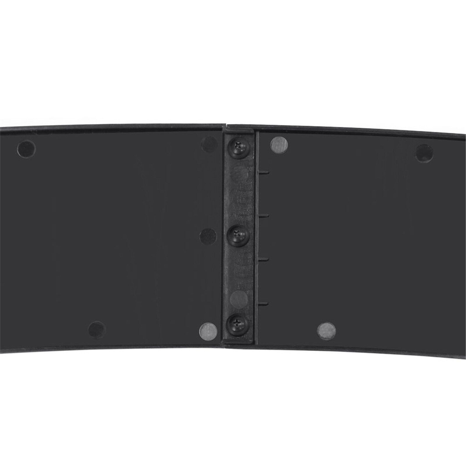 Car Front Bumper Splitter Universal Durable Guard Cover Car Front Lip Chin Bumper Body Kit Black Protection Auto Parts