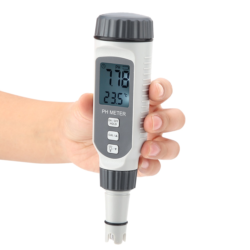 LCD display 0.00-14.00ph PH Meter Portable Water Tester Acidimeter PH818 intellectual precise measurement apparatus