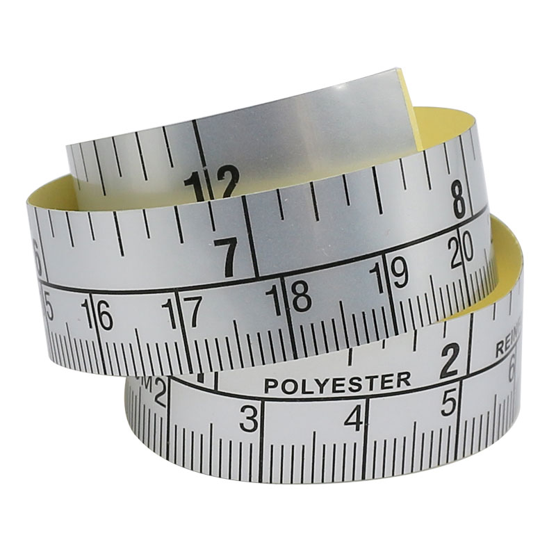 Cinta métrica adhesiva, 151cm, 59 pulgadas, ingletadora, cinta métrica, etiqueta de máquina de coser, regla para herramienta de carpintería, Escala de sierra ingleteadora