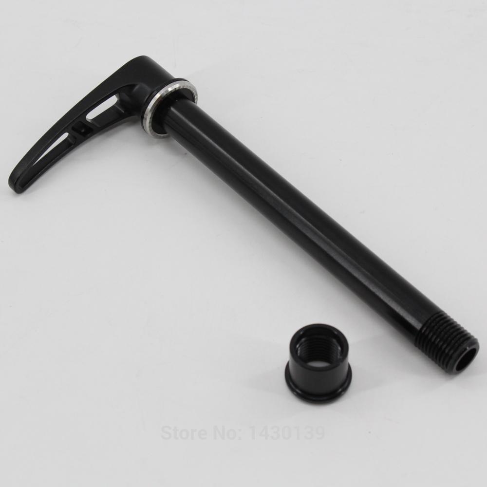 aluminiumlegering mountainbike quick release QR 15mm steekas MTB fiets spiesjes gebruik voor 100mm Thru as vorken Gratis