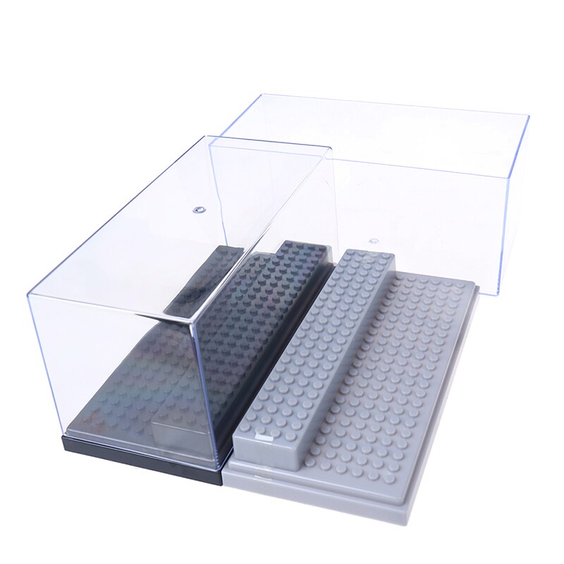 2 Stappen Display Case/Box Stofdicht Showcase Voor Acryl Plastic Display Box Case