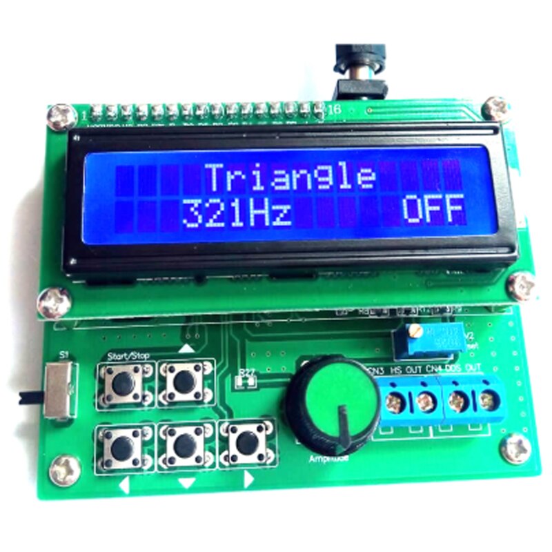 Avr Dds Functie Signaal Generator Pulse Sinus Driehoek Wave Blokgolf Zaagtand Noise Generator
