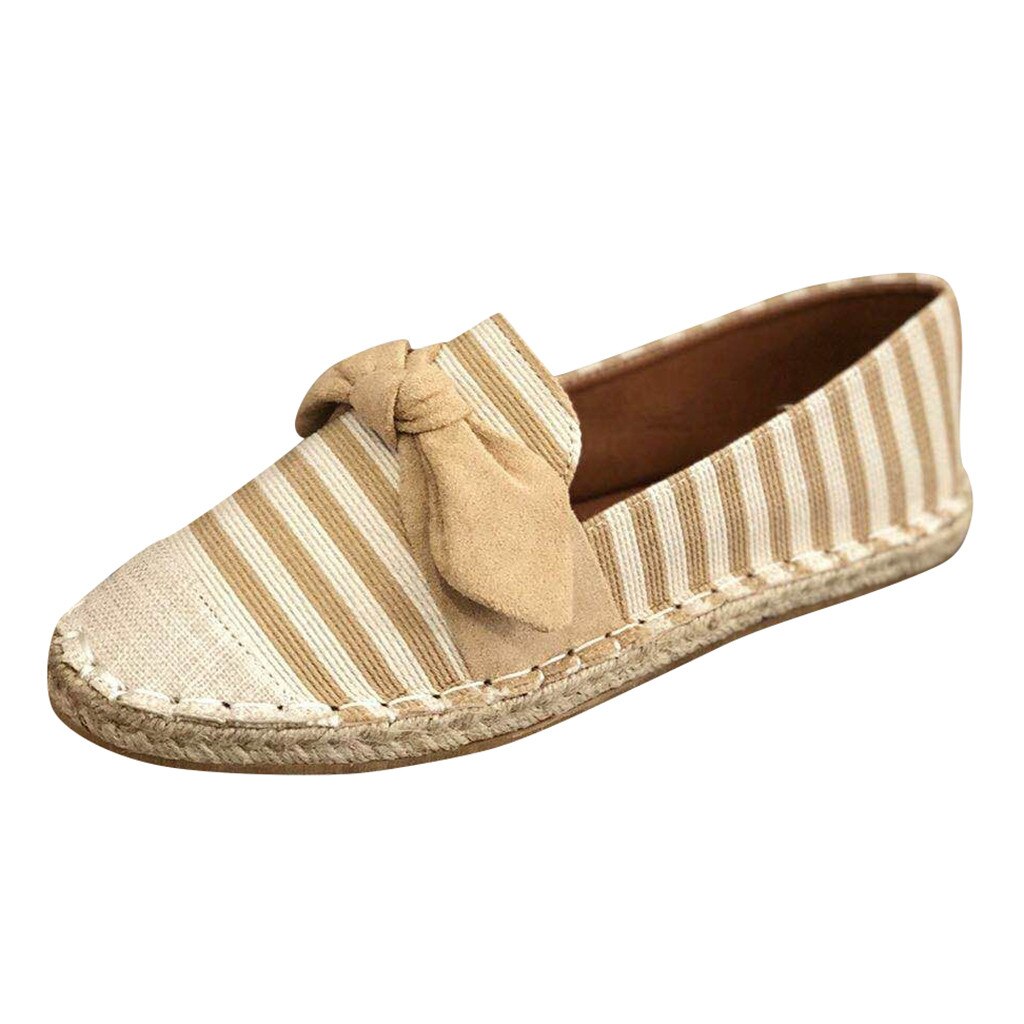 ladies sandals summer casual sandals womens sandals flat sandals women footwear comfor Set of striped fisherman s: Yellow / 6