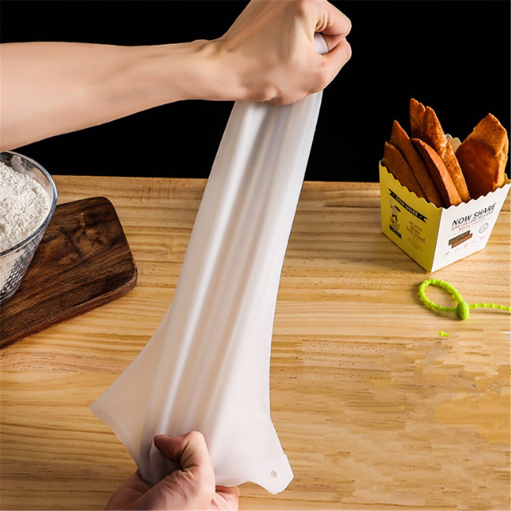 Kneading Bag Silicone Rolling Bag Silicone Bag Non-stick Dough Bag Silicone Baking Bag High Temperature Resistance Cake Tools