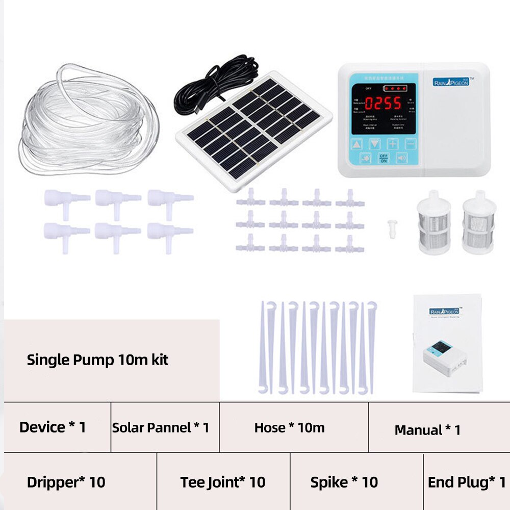 Automatic Watering System Auto Plant Watering System Self Watering Device Irrigation System Controller Flower Watering Timer: single pump 10-10