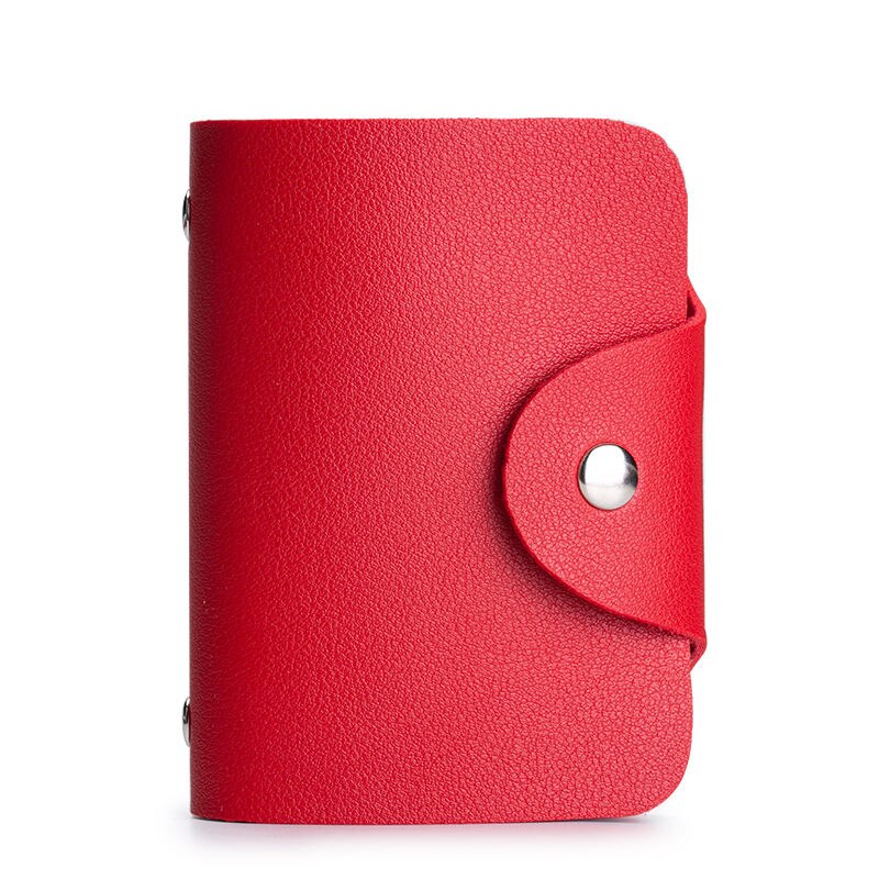 Women's Wallet Short Women Coin Purse Wallets For Woman Card Holder Small Ladies Wallet Female Hasp Mini Clutch For Girl: Red