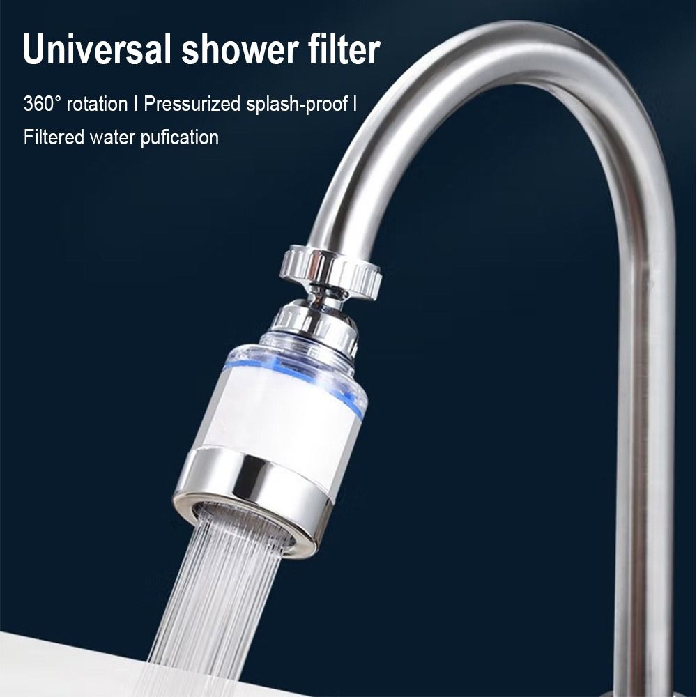 Universal Bath Filtration Purifier Showers Head Faucet Splash Faucet Water Filter Shower Filters Faucet Purifier Splash Filters