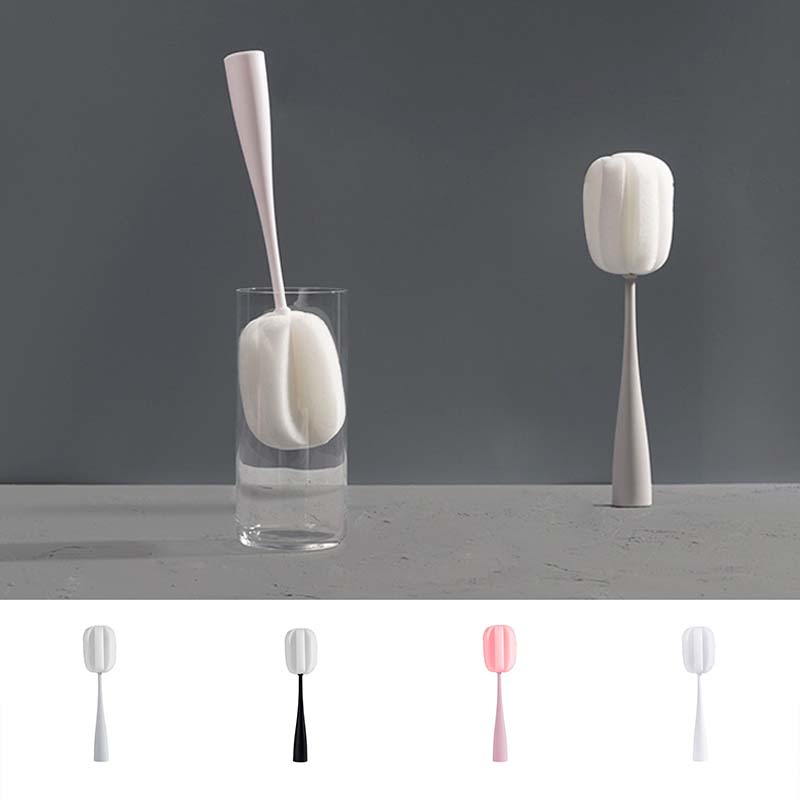 Garrafa de bebê escova de limpeza esponja escova de garrafas de leite do bebê esfregando ferramenta de limpeza de silicone cozinha cleaner para lavar a limpeza