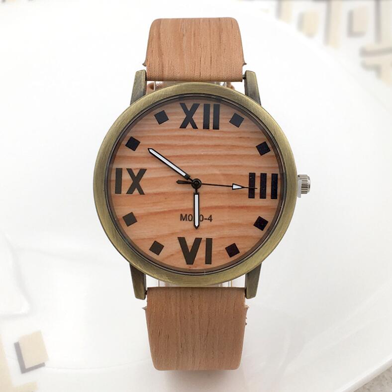 Women Watches Women Simulation Wooden Watches Bamboo Watchband Quartz Wristwatches dames horloge montre pour femme
