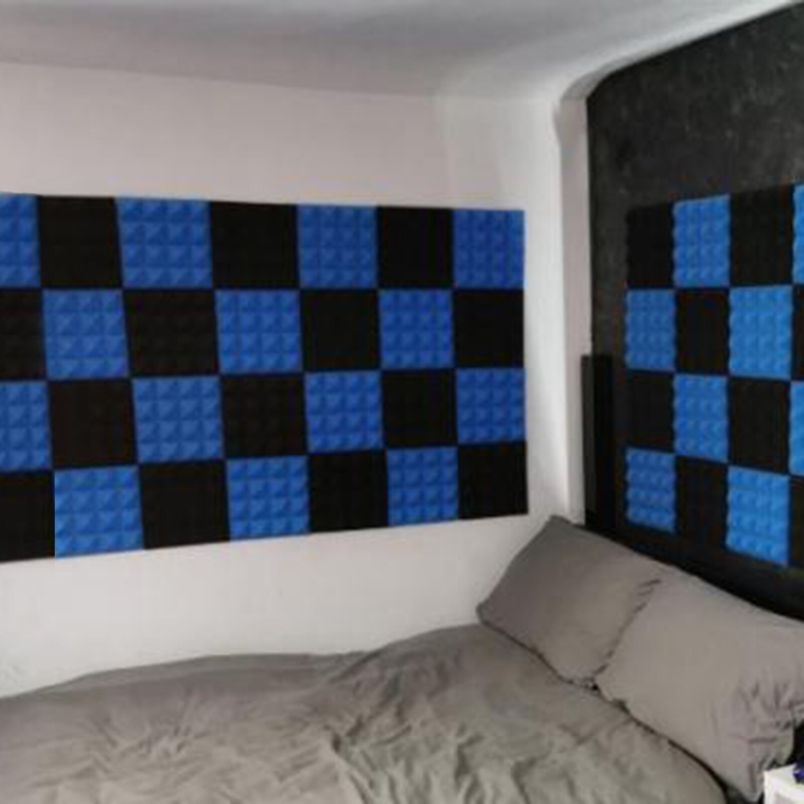 Home Scene Layout Sound-absorbing Foam Wall Indoor Sound-absorbing Cotton Flame-retardant Sponge Sound Insulation Board