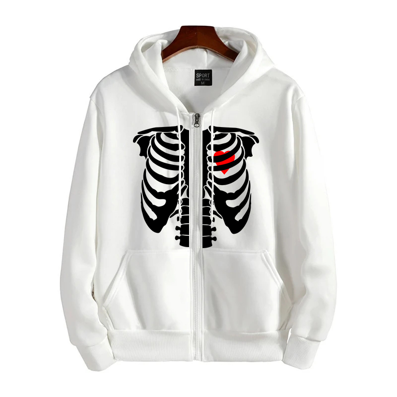 Dame lynlås cardigan hættetrøje print outfits afslappet jogging top tøj dame alsidig sportsfrakke: S / Beige