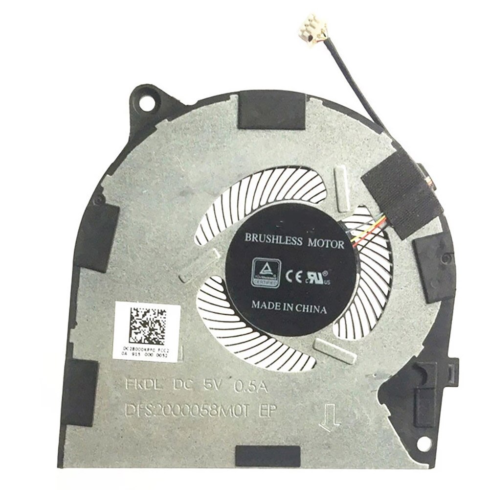 ventilador de CPU y GPU para Lenovo yoga 730 730-15IKB 730-15 730-13IKB DC5V 0.5A DFS541105F00T DFS2000058M0T: DFS2000058M0T