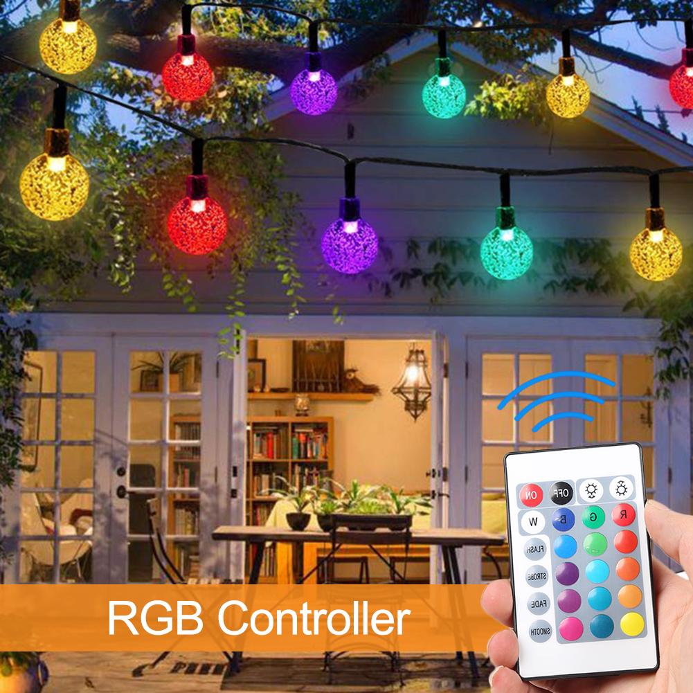 IR 24 Keys USB LED Light Strip Remote Controller w/5-24V USB RGB Controller