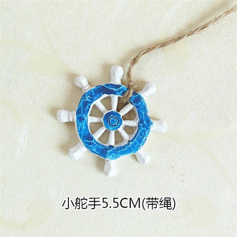 DIY Resin Mini Sea shells Anchor Mediterranean Style And Paste Craft Home Wall Hanging Small Decor coral starfish marine