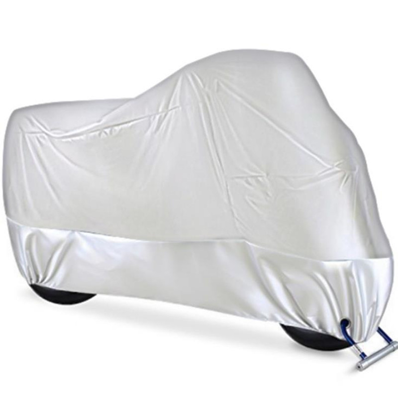 For VOGE CU525 motorcycle cover Full car Sun protection dust no ear thickened Oxford cloth raincover: Silver