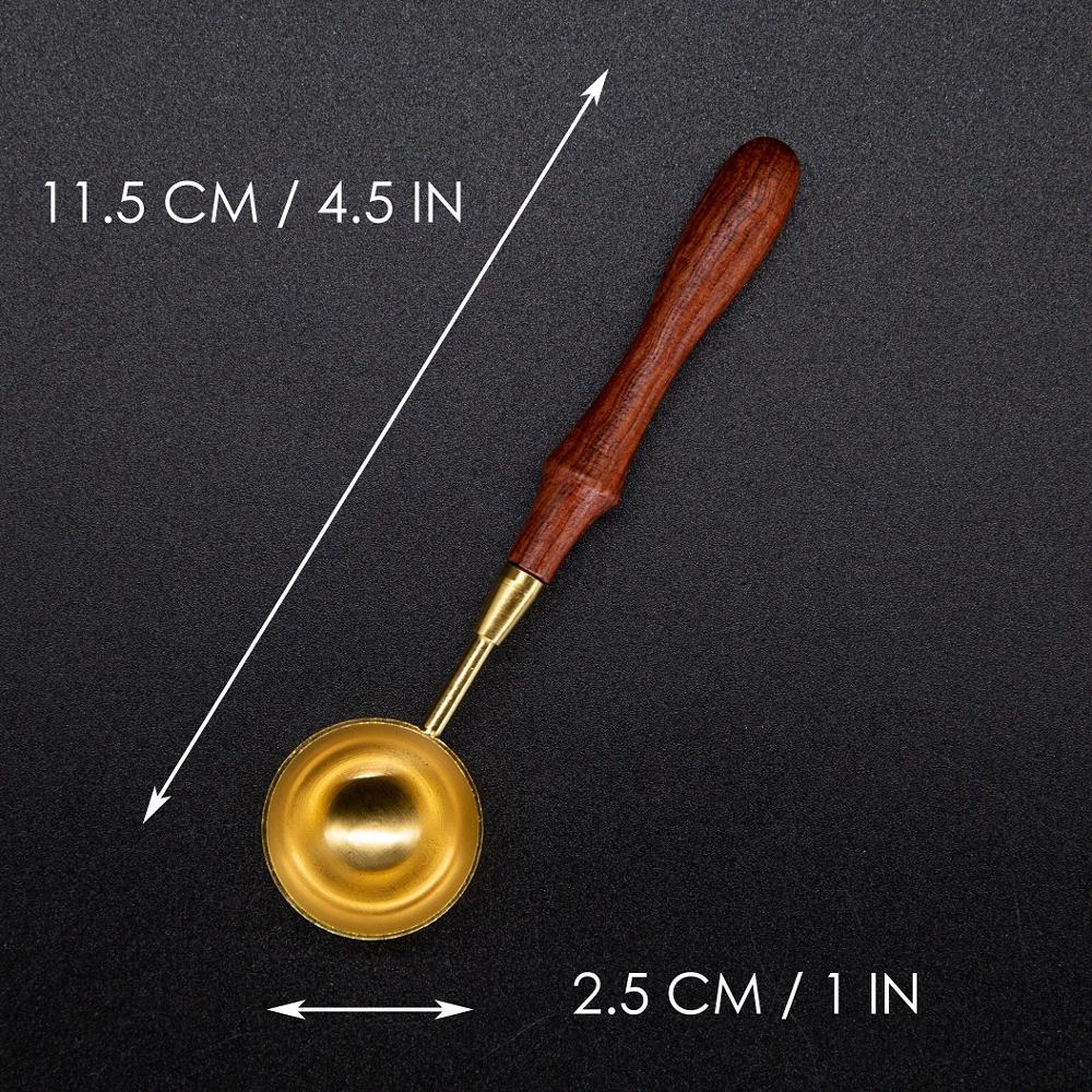Sealing Wax Seal stamp Classic Diy Retro Metal Card making Wax seal Stamp Handcrafts Wedding Invitations Tools: spoon1