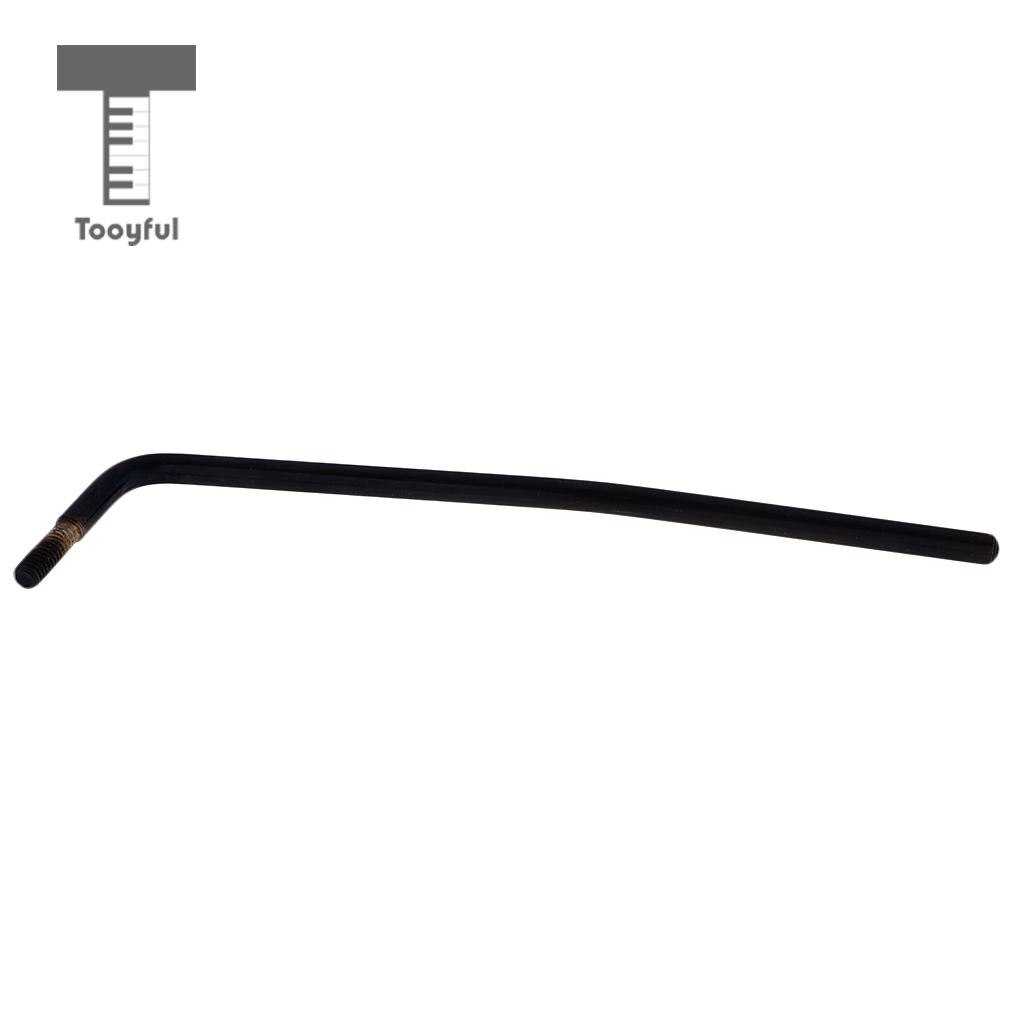 Tooyful Guitar Tremolo Trem Arm Bar Tremolo System for ST Style Strat for Electric Guitar Instrument Black