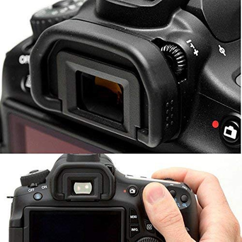 Opq-câmera ocular eyecup 18mm eb substituição visor protetor para canon eos 80d 70d 60d 77d 50d 5d 5d marca ii 6d 6d 6d marca i