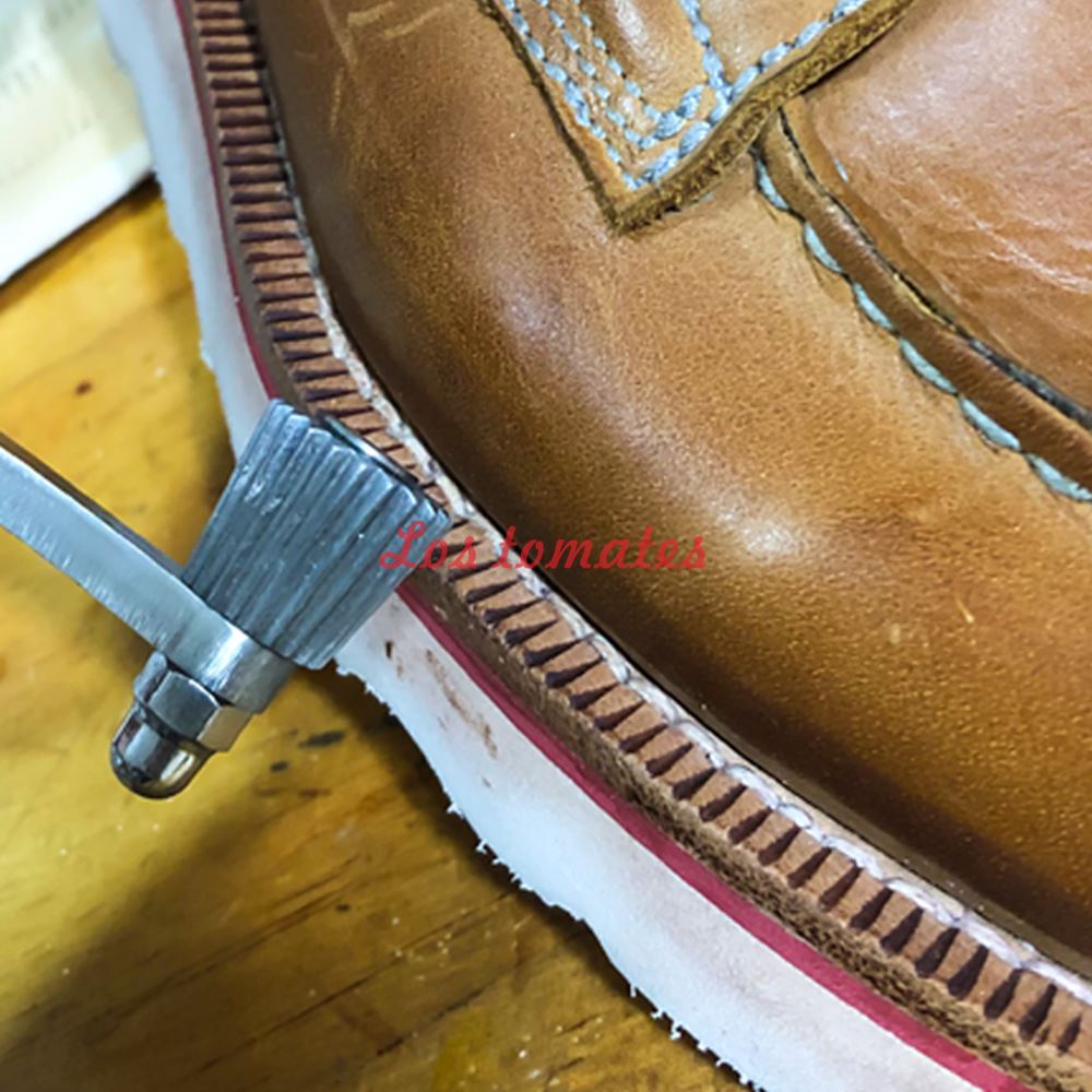 Gør det selv håndlavede sko syning søm afstandsstykke diamant syl stang syning punch 2mm /3mm læder håndværk hjul markør værktøjer