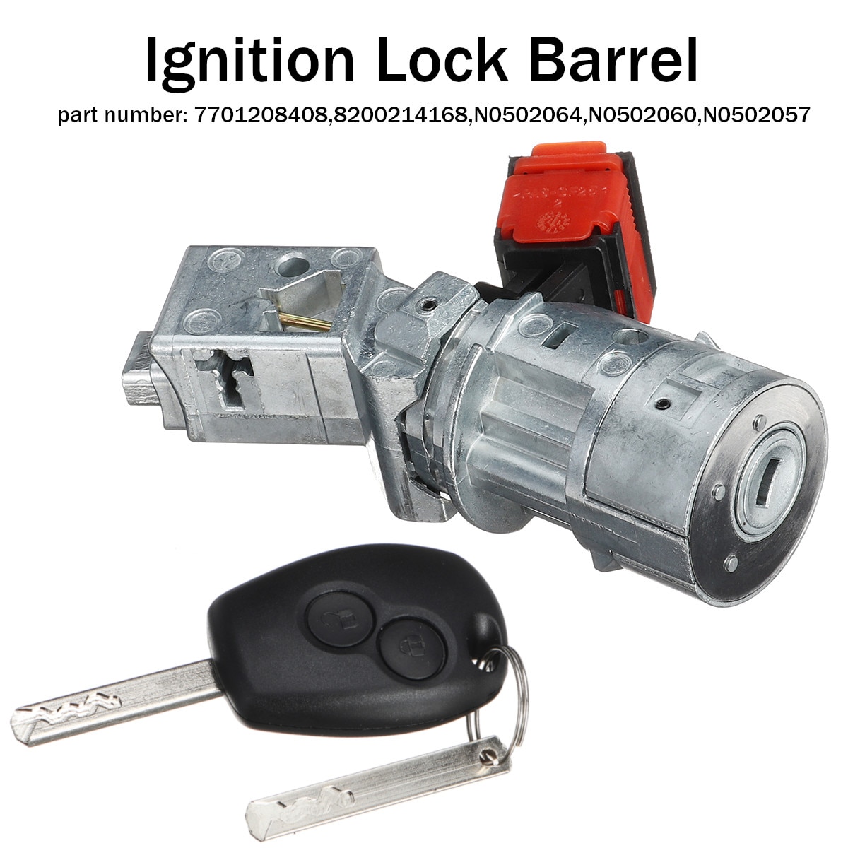 4 Pins Contactslot Vat Starter Schakelaar Met Sleutel Voor Renault Clio Vauxhall Fiat 7701208408 8200214168 N0502064 N0502060