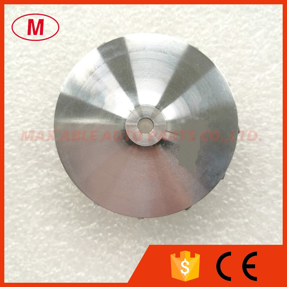 K04 turbosprężarka aluminium 2068/frezowanie/wirnik turbiny z kęsa 45.09/56.08mm 6 + 6 ostrza dla turbosprężarka rdzeń/CHRA