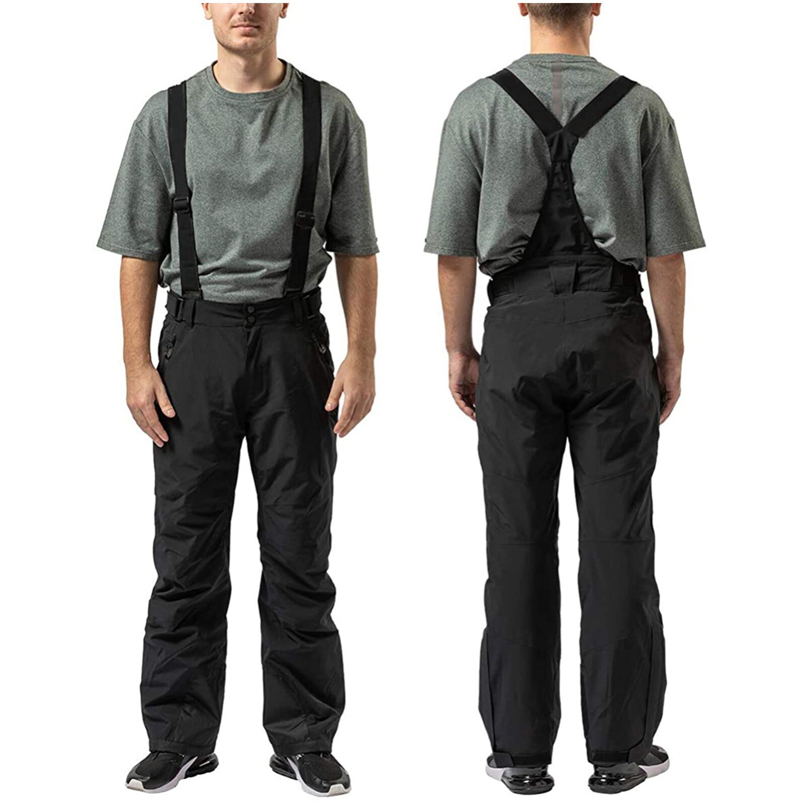 Pantalon de Ski à bretelles pour homme, imperméable, et isolé, coupe-vent, pour Snowboard, alpinisme, plein air, hiver
