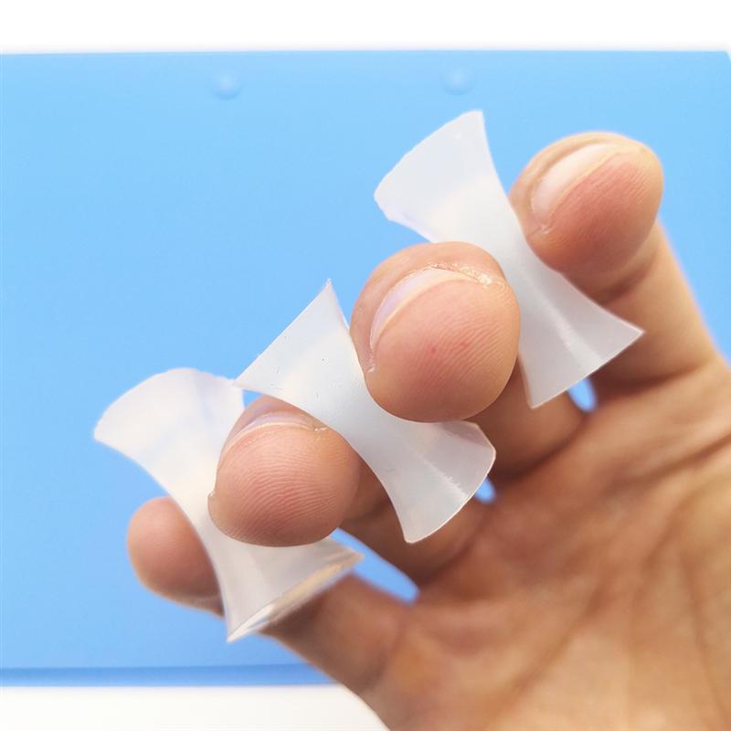 2 Pair Foot Finger Toe Separator Adjustable Hallux Valgus Pedicure Corrector Silicone Gel Feet Care Pads Thumb Valgus Protector