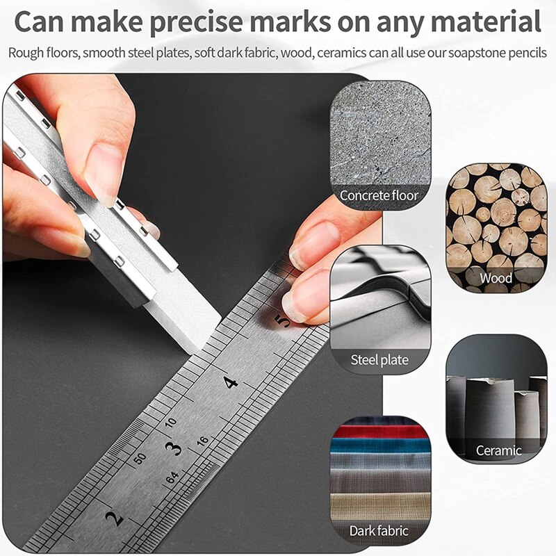 Soporte de piedra para jabón, herramientas de soldadura de aluminio plano, redondo, extraíble en acero, aluminio