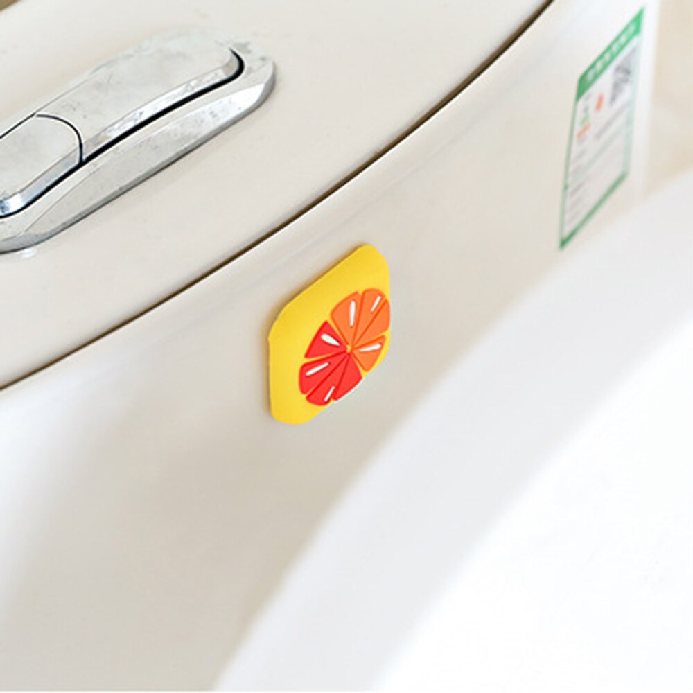 Silicone Home Door Stopper Stickers Handle Bumper 12mm Anti-Collision Pads Rubber Door Touch Mat Cartoon Safety Child Cushion