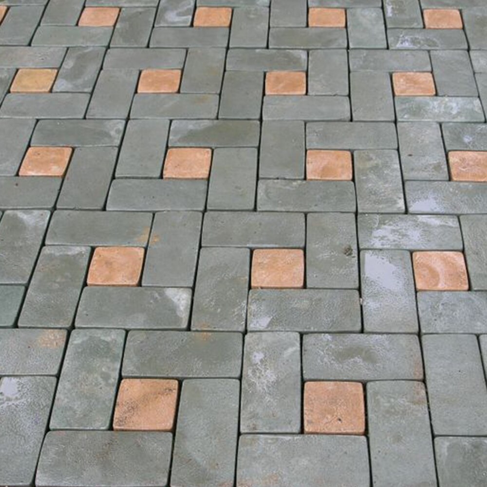 Manually Paving Cement Brick Concrete Molds DIY Plastic Path Maker Mold Garden Stone Road Mold Garden Decoration