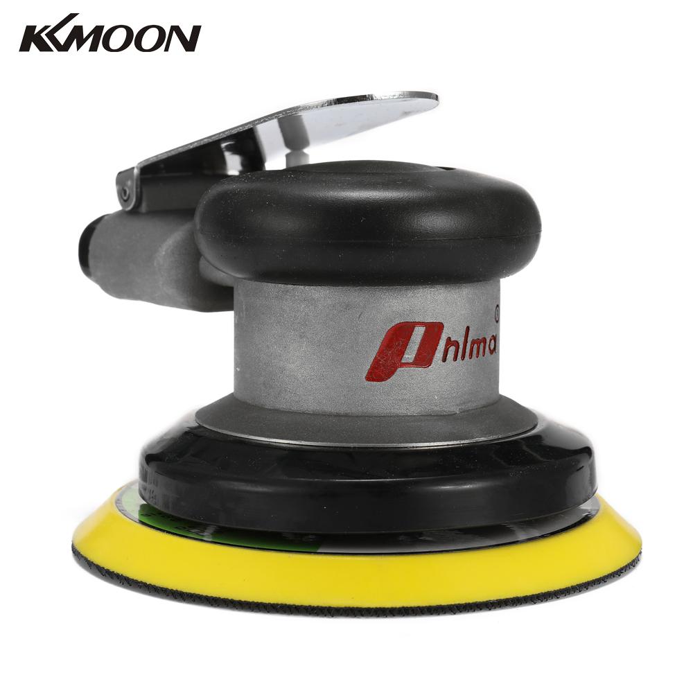 KKMOON 5 Inch Round Pneumatic Car Polisher Polishing Grinding Machine 10000rpm Air Sander Sandpaper Grinder