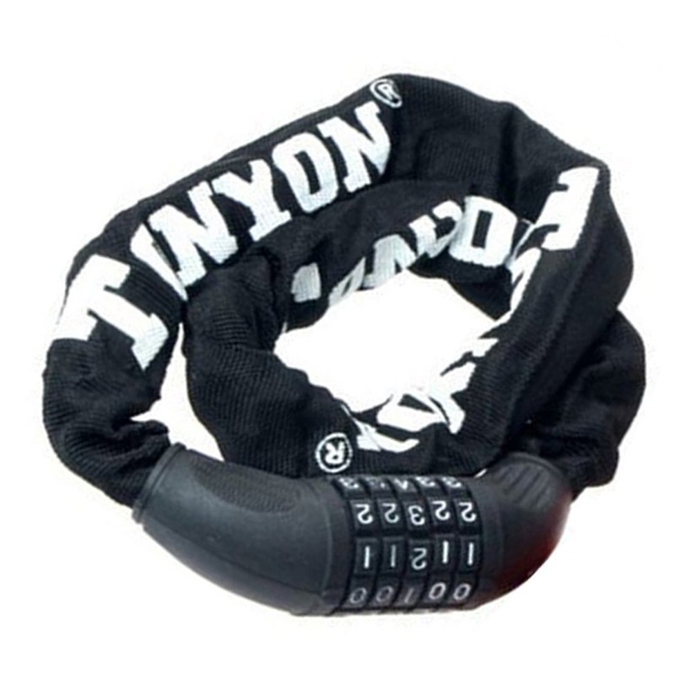 Tonyon – vélo de montagne universel avec mot de passe à cinq chiffres, antivol, verrouillage de chaîne, accessoires de bicyclette
