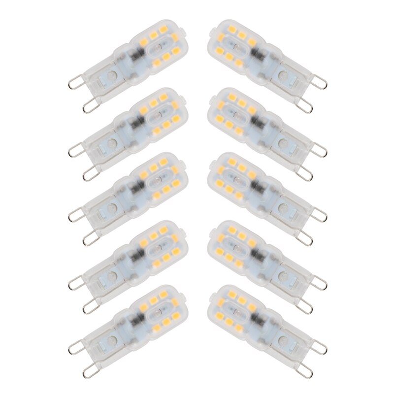 10 X G9 5W LED Dimmable Capsule Bulb Replace Light Lamps AC220-240V