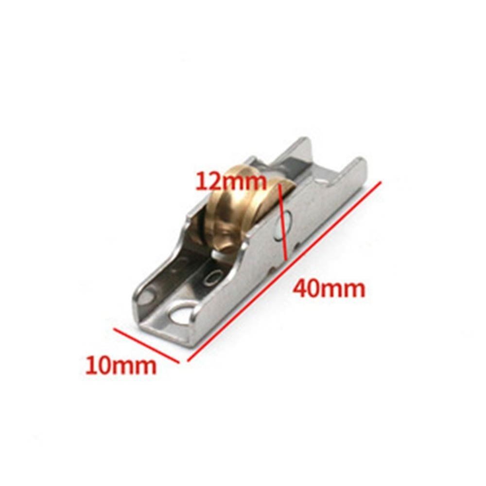 Obere Rad Fenster Riemenscheibe Möbel Edelstahl Tür Roller Hardware Schiebetür Fenster Rollen Tür: Beige