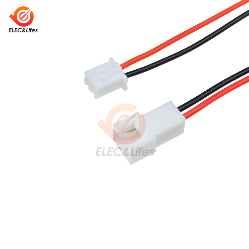 5 ensembles JST XH 2.54mm câble connecteur 2 broches 3pin Pitch mâle femelle prise de courant 10 cm 30 cm longueur de fil