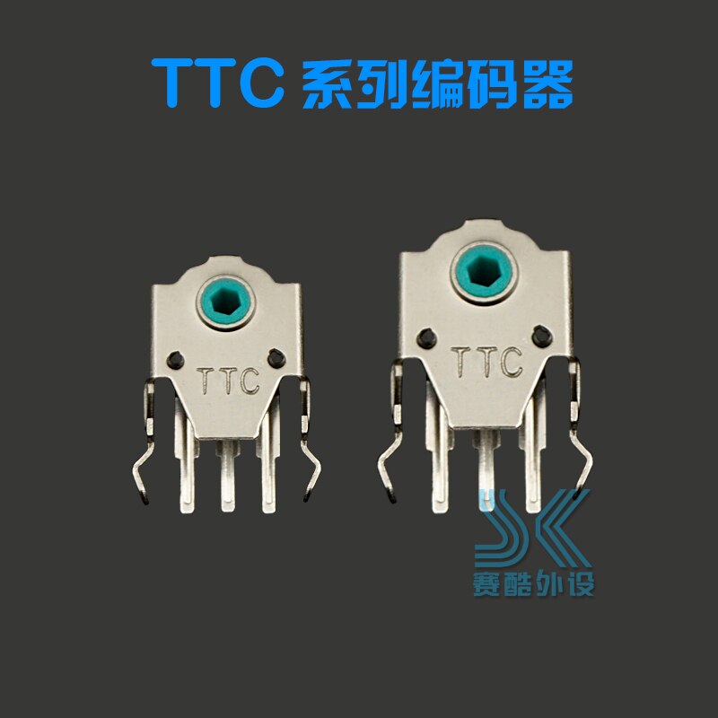 2pcs Original TTC Mouse Encoder Highly Accurate 8mm 9mm 10mm 11mm Green Red Core Solve Raw G403 G603 the roller wheel problem