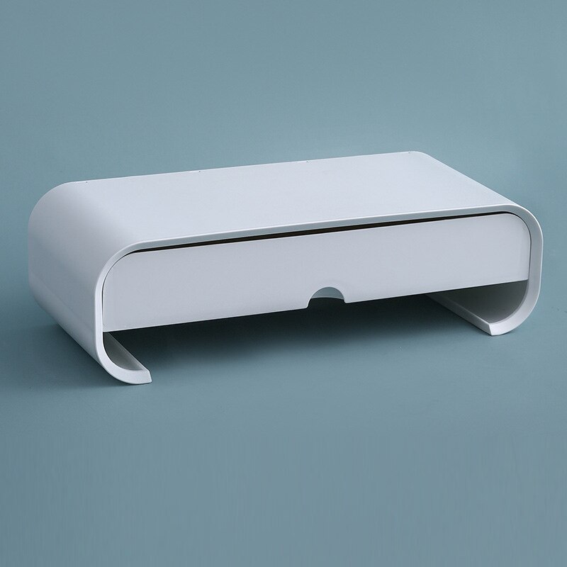Étagère de rangement pour écran d&#39;ordinateur, une pièce, pour moniteur de bureau, pour ordinateur portable, avec tiroir