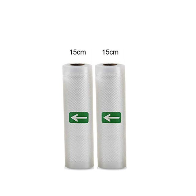 1-5 rollen Vakuum tasche Versiegelung Taschen für Lebensmittel Schoner Abdichtung Maschine Kunststoff Lagerung Vakuum Tasche Küche Packer Vacum tasche 12-28cm: 15x500cm2Rollen