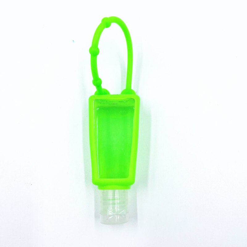 1Pc Mini Hand Sanitizer Sub Bottle 30ml Portable Traveling Refillable Bottle Silicone Protective Cover Storage Bottle Container: No17