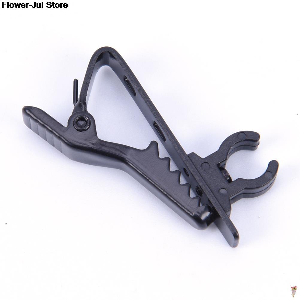 Microphone Lapel Tie Clip Universal for Mini Lapel Lavalier Microphone Mic Clip For Clip Mic Replacement Cable Clip