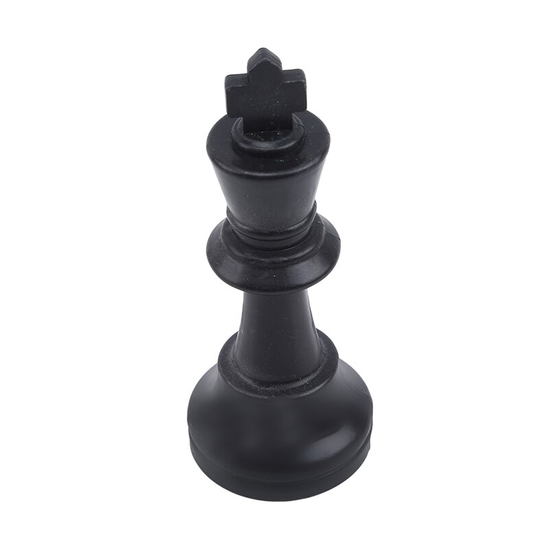 Chess Pieces 8.5cm King Chessmen Adult Child Plastic Chess Figures Tournament Game Toy Backgammon 1 Set Safety Toys