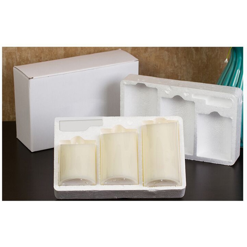 3PCS Smooth Flickering Flame LED Flameless Candle Mood Battery Operated Candle Made By Paraffin Wax Home Lamp Light Decoration