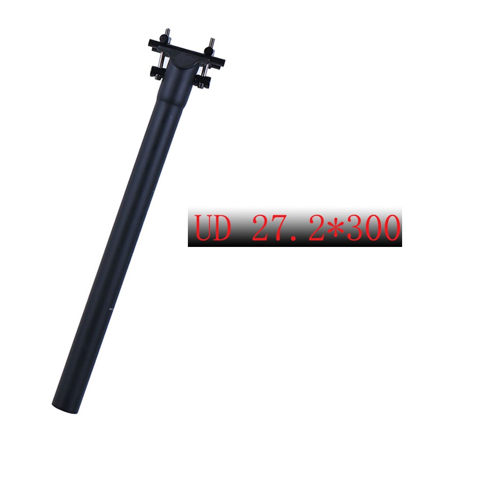 Full Carbon Fiber Bicycle Seatpost Mountain Bike Seatpost Road bike Seatpost Ultralight Titanium Screw 27.2/30.8/31.6*300/350/40: UD 27.2X300-6109