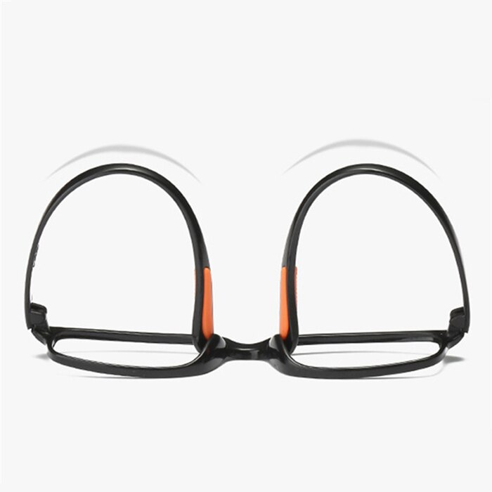 Seemfly ultralight  tr90 nærsynethedsbriller mænd kvinder firkantede optiske brillebriller til studerende med dioptri  -1.0 1.5 2.0 2.5