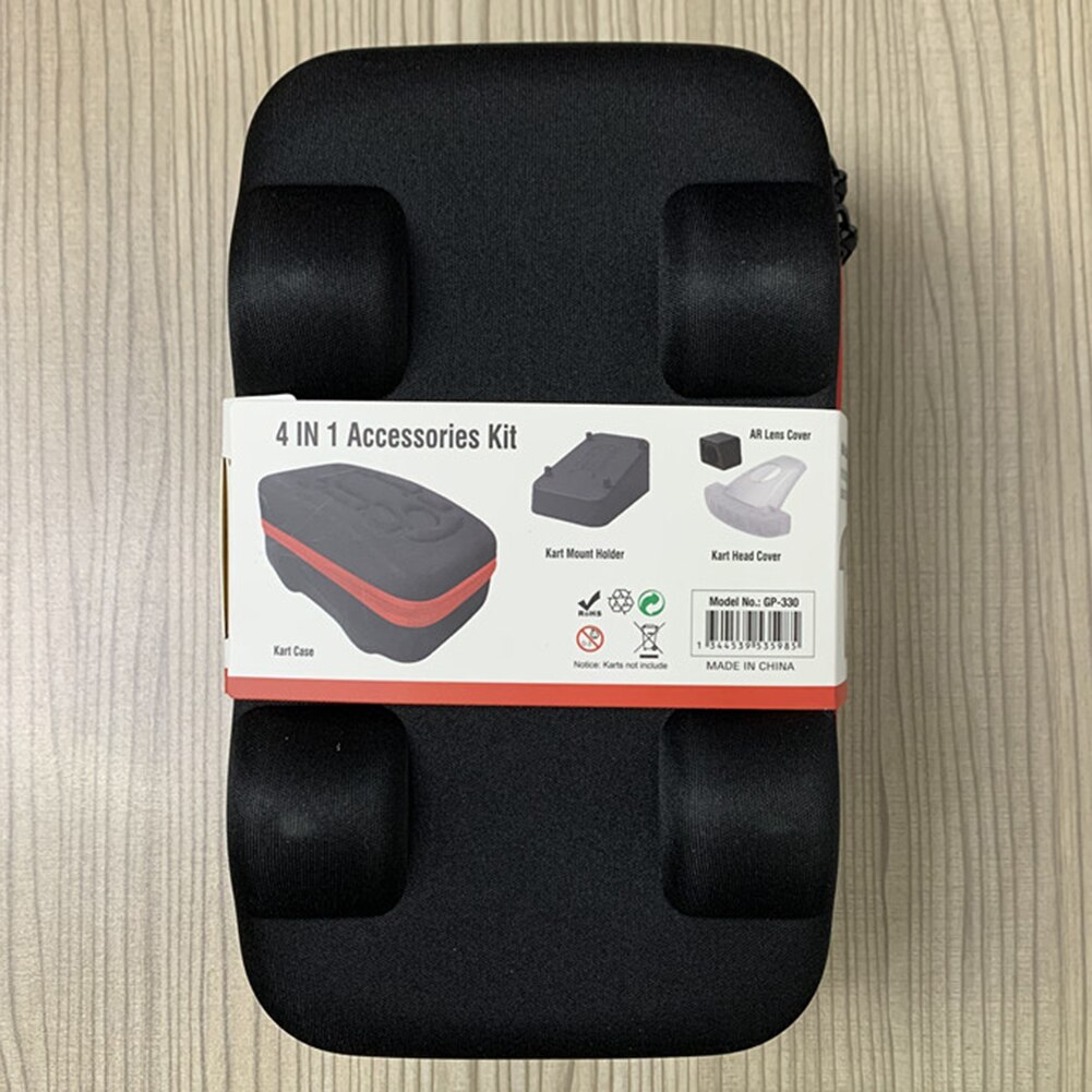 Tragbare eva-aufbewahrungstasche/schutzhülle für nintendo switch und mario kart 4- -in- -1- schutzset für elektronische geräte