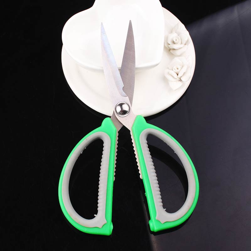 Household Scissors stainless steel School office scissors Dedicated Household Scissor Tool Kitchen Gold Scissors: JD050S