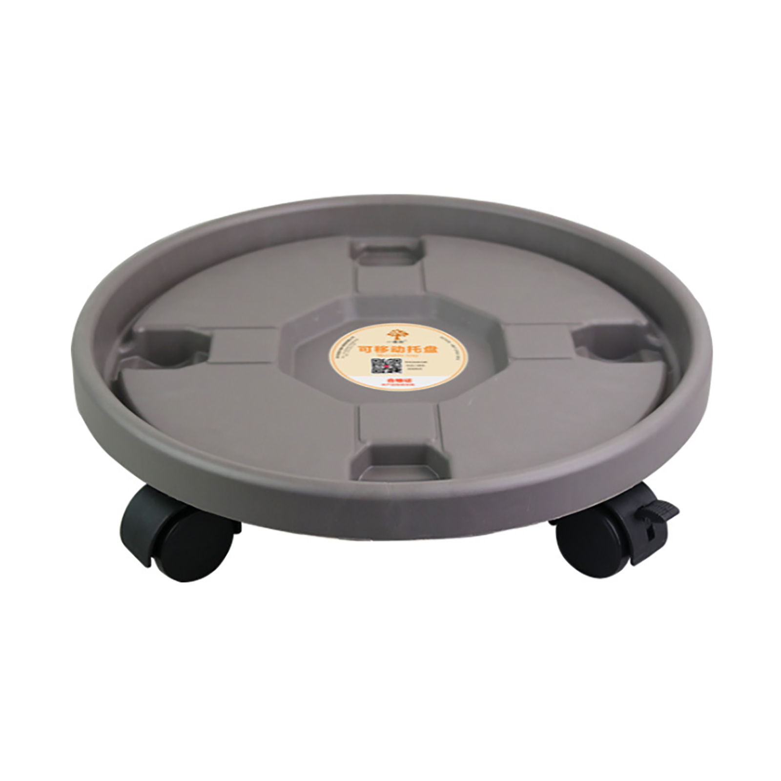 Support de Pot de fleur à roues universelles, support Mobile, plateau Mobile épais, Vase rond amovible avec rouleaux, support pour plantes: Grey 330