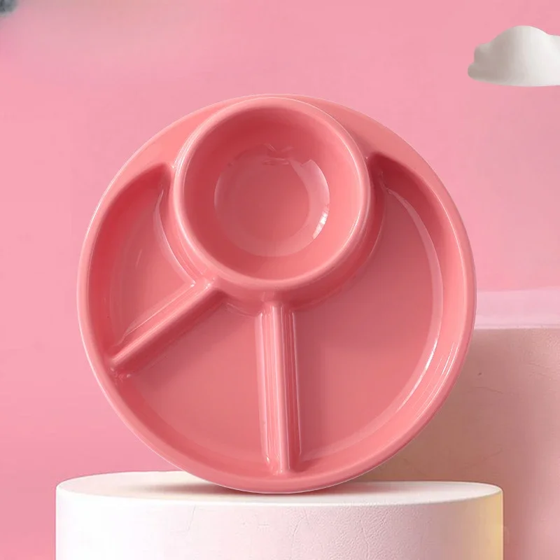 Talerz Naczynie Porcja bariatryczna Jedzenie Planowanie diety Talerze wagi Podzielone Odżywianie Utrata Utrata Porcji Przekąnarty Przegródka Narzędzie: Czerwony