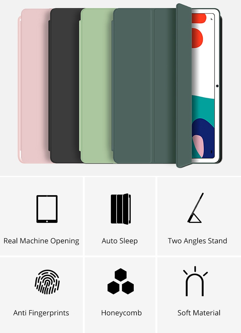 Tablet soft Case For Huawei MatePad T10S 10.1"AGS3-L09/AGS3-W09 Silicon Gel Case for MatePad T10 9.7"AGR-L09/AGR-W09 case
